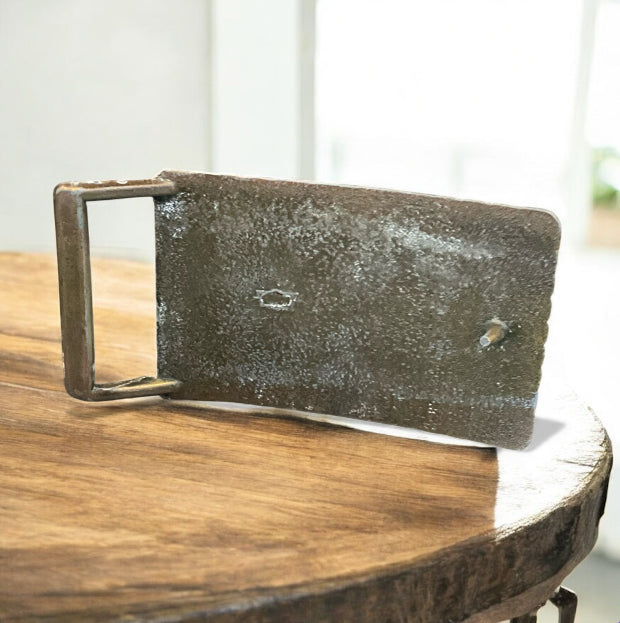 Vintage Eagle Belt Buckle – Bronze Tone with Mountain Design, Western Cowboy Style