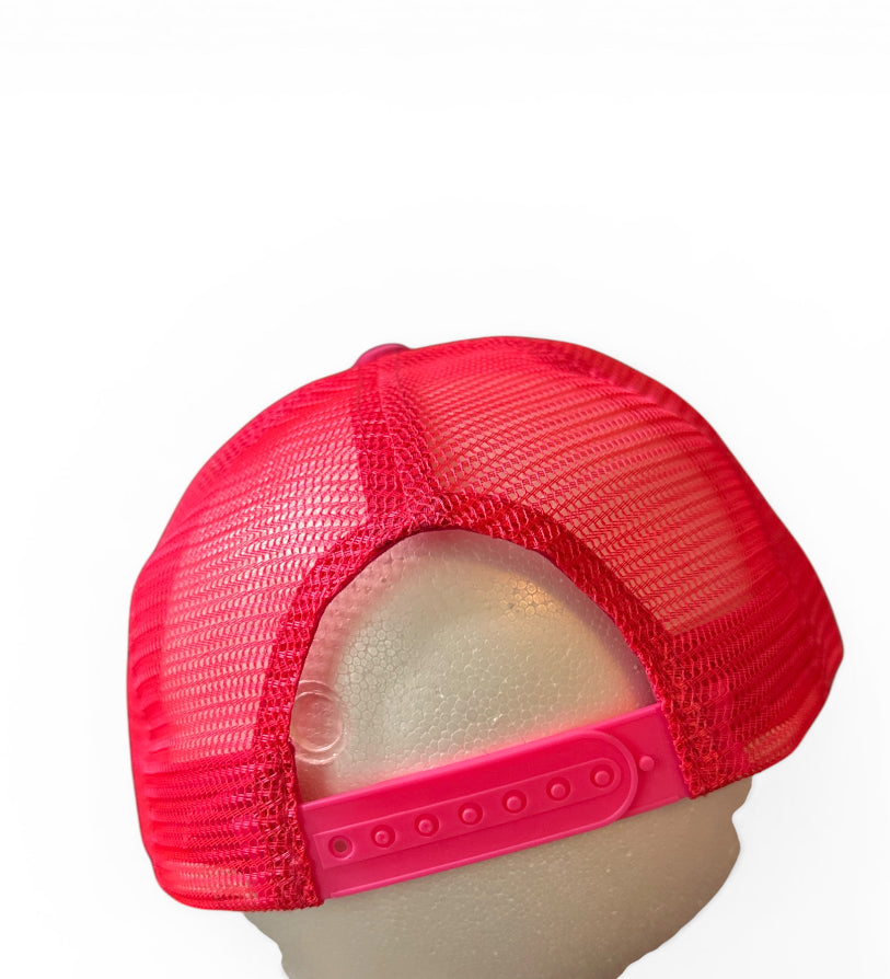 Pontoons & High Noons Trucker Hat – Neon Lake Party Edition