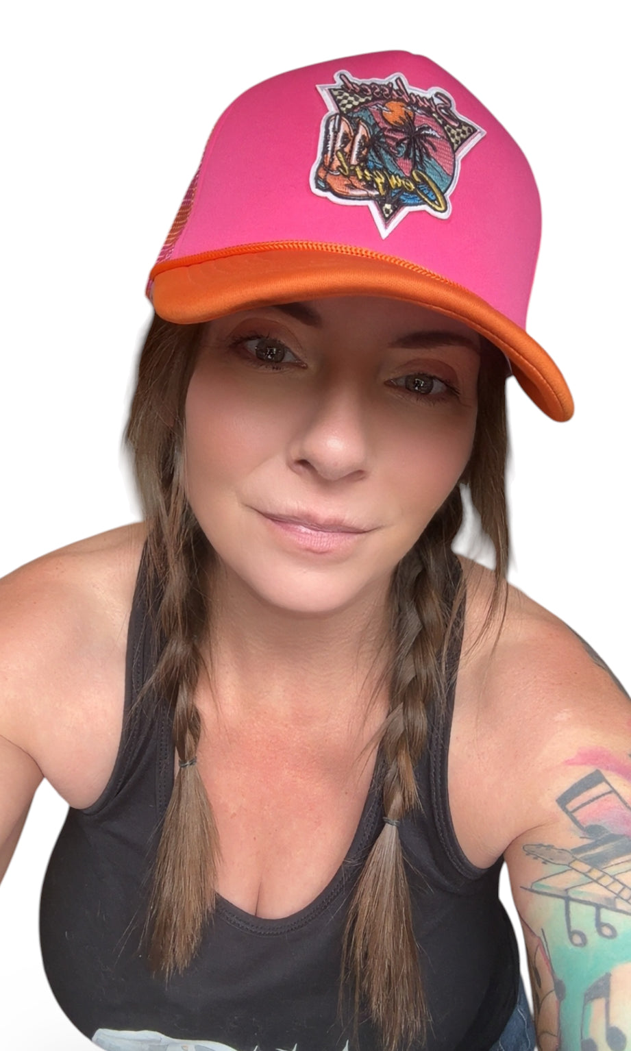 Sun Kissed Cowgirl Trucker Hat