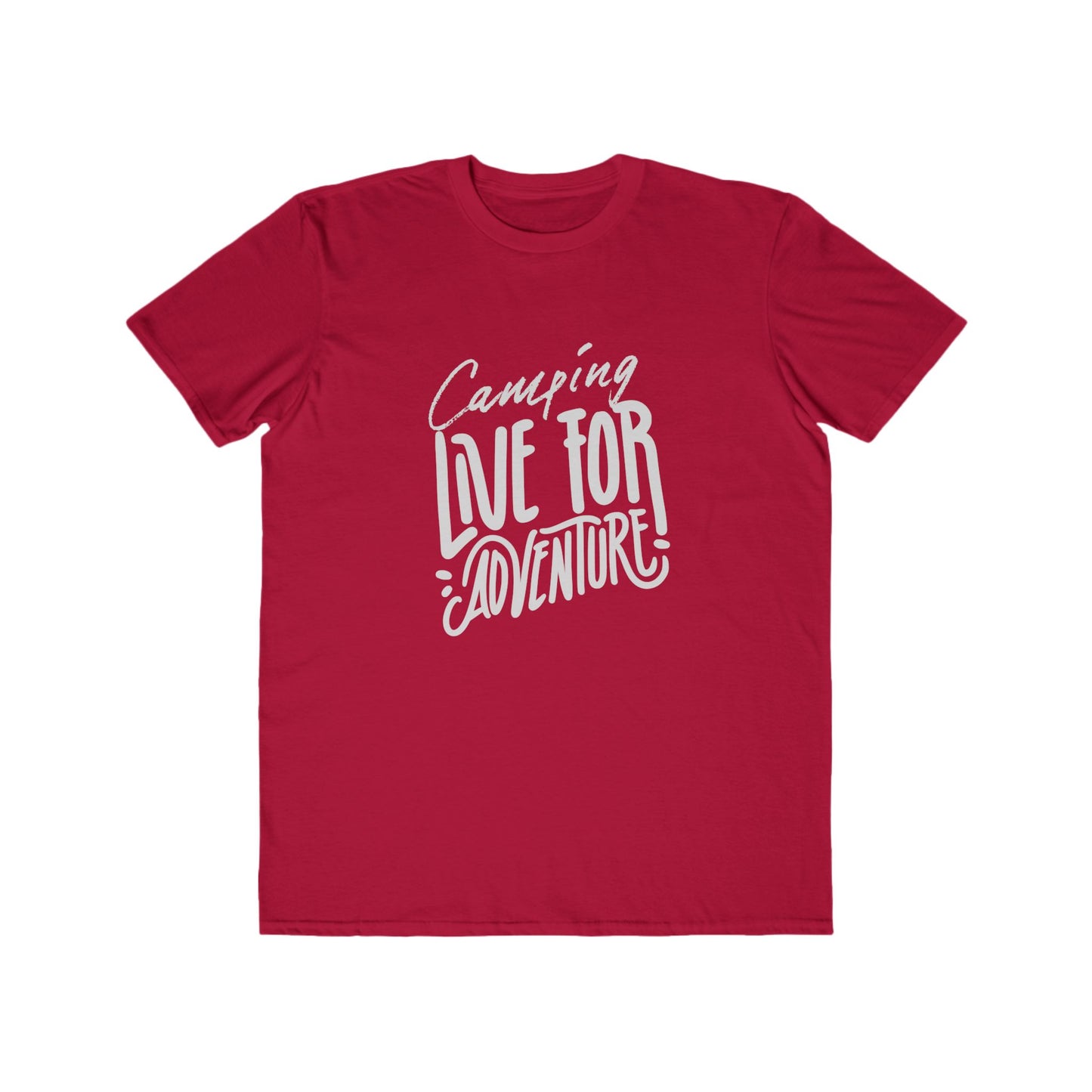 Camping Live For Adventure Tee — Men's Lightweight Outdoor Graphic Shirt