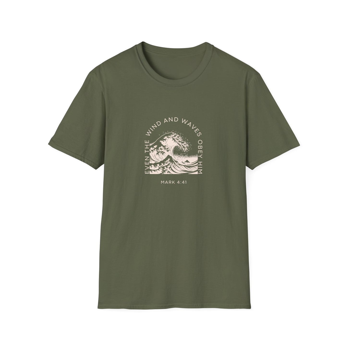 Even the Wind and Waves Obey Him T-Shirt