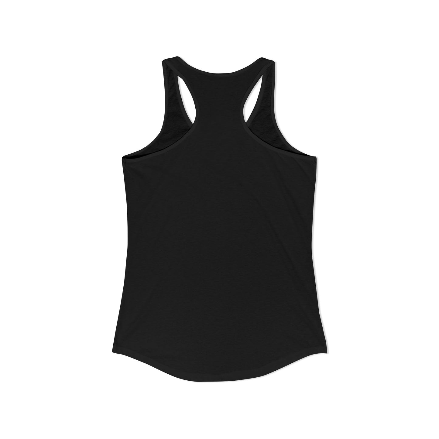 "YOLO JK, BRB -JESUS" Women's Ideal Racerback Tank