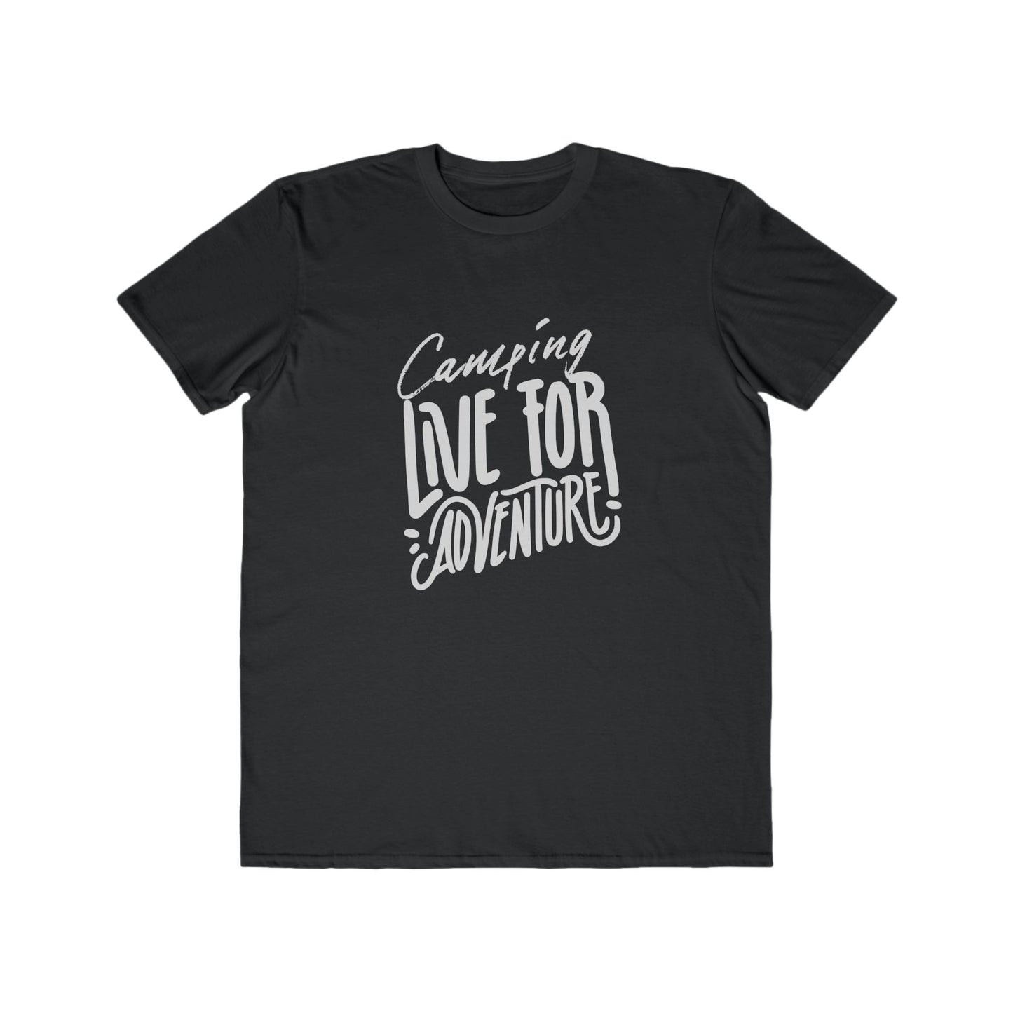 Camping Live For Adventure Tee — Men's Lightweight Outdoor Graphic Shirt