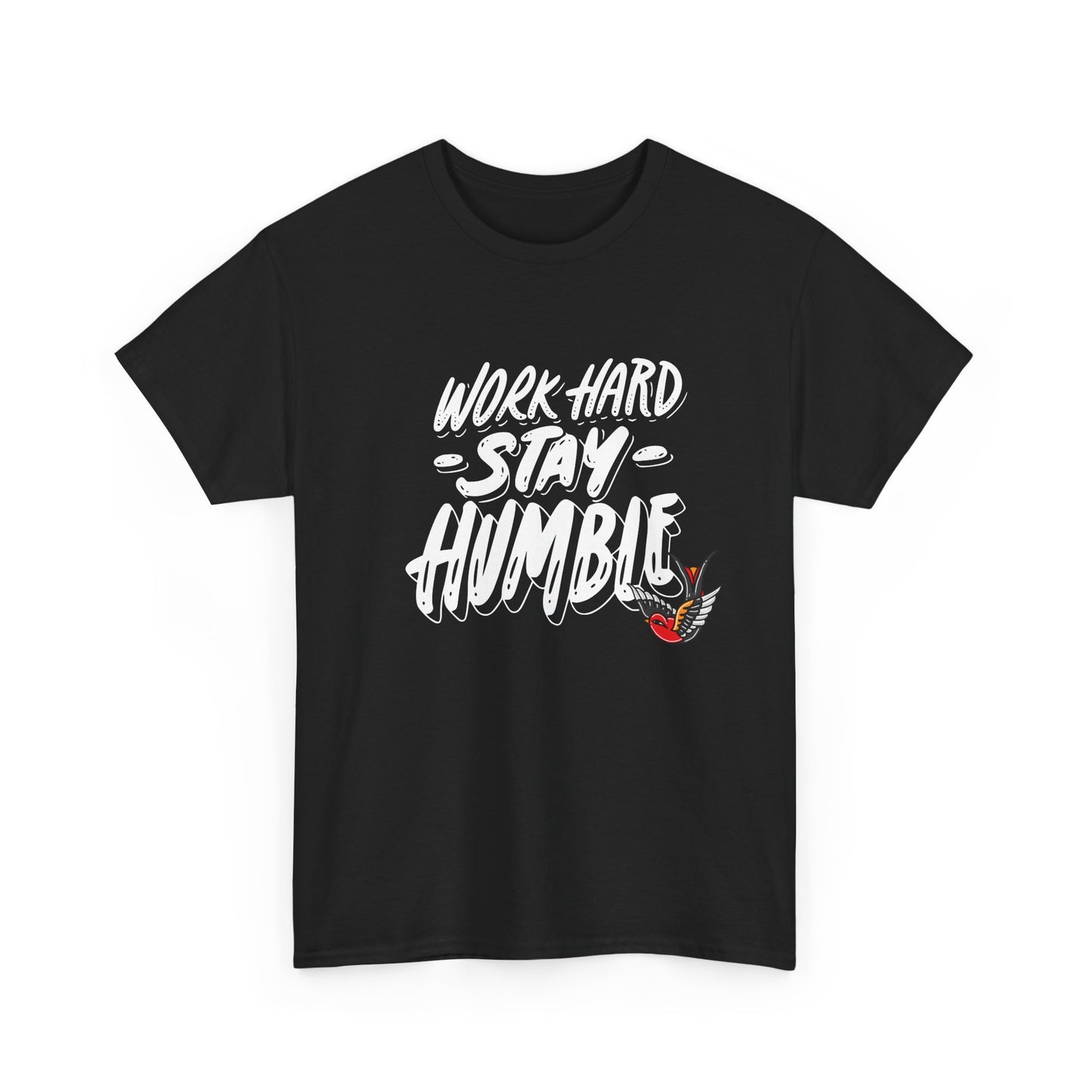 Work Hard Stay Humble Tee — Motivational Graphic T-Shirt