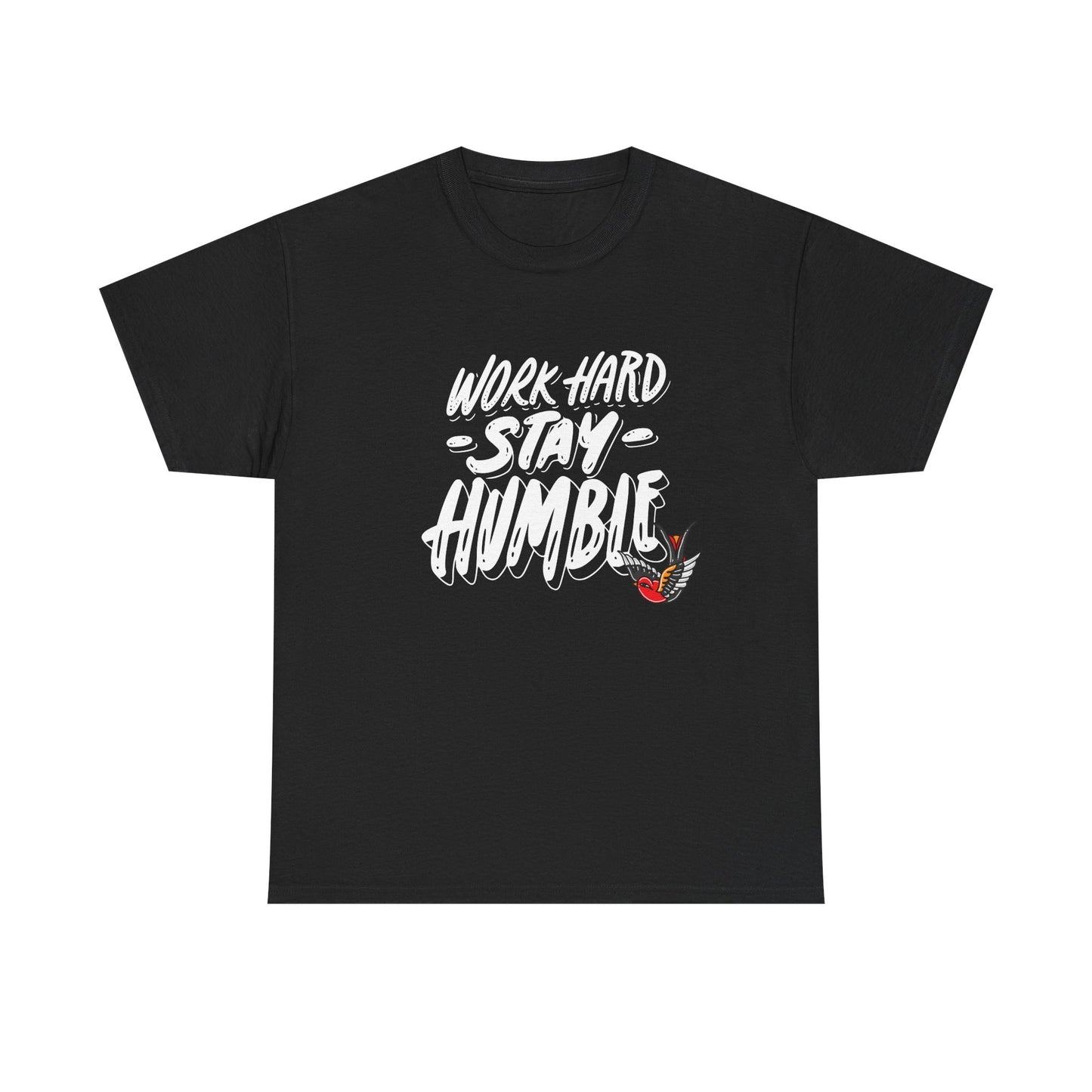 Work Hard Stay Humble Tee — Motivational Graphic T-Shirt