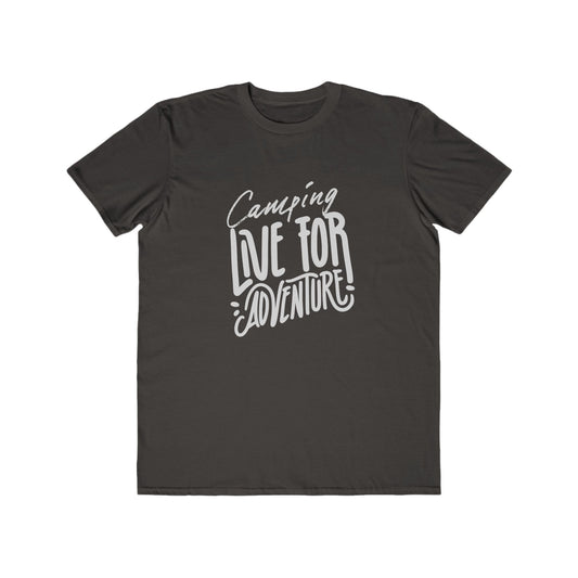 Camping Live For Adventure Tee — Men's Lightweight Outdoor Graphic Shirt