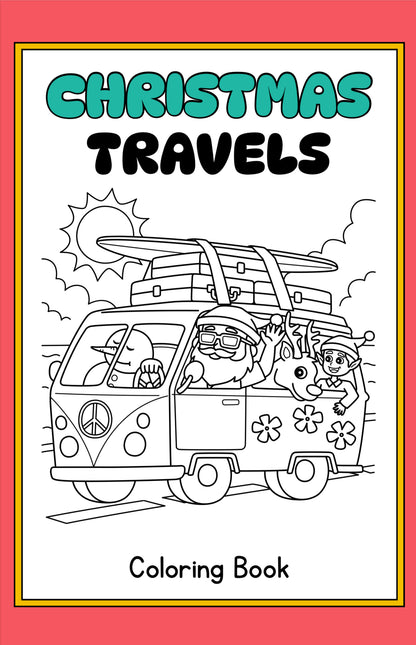 ✨ Christmas Coloring Book Bundle – 5 Digital Downloadable Coloring Books ✨