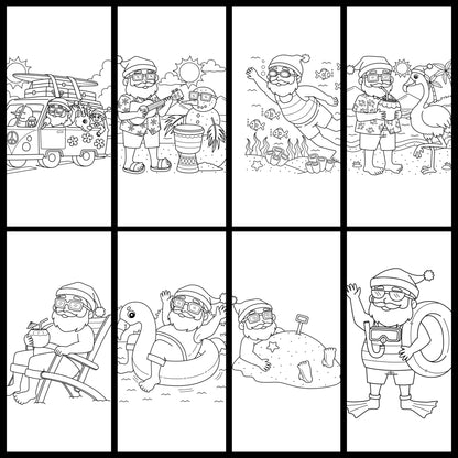 ✨ Christmas Coloring Book Bundle – 5 Digital Downloadable Coloring Books ✨