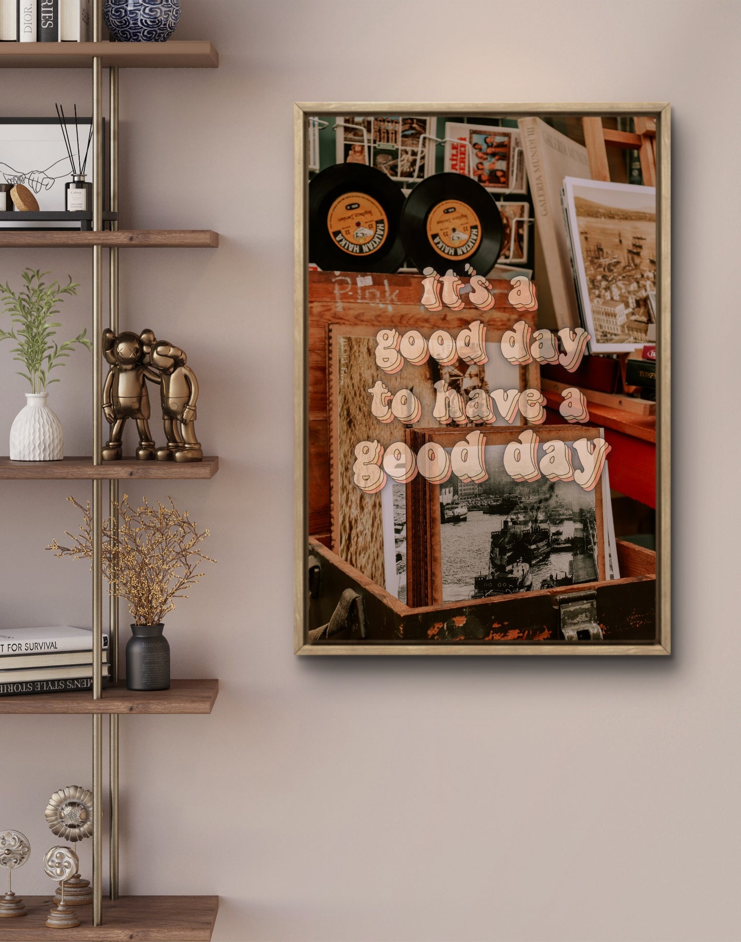 "It's a Good Day" Art Print: Modern Wall Decor  (Digital Download)
