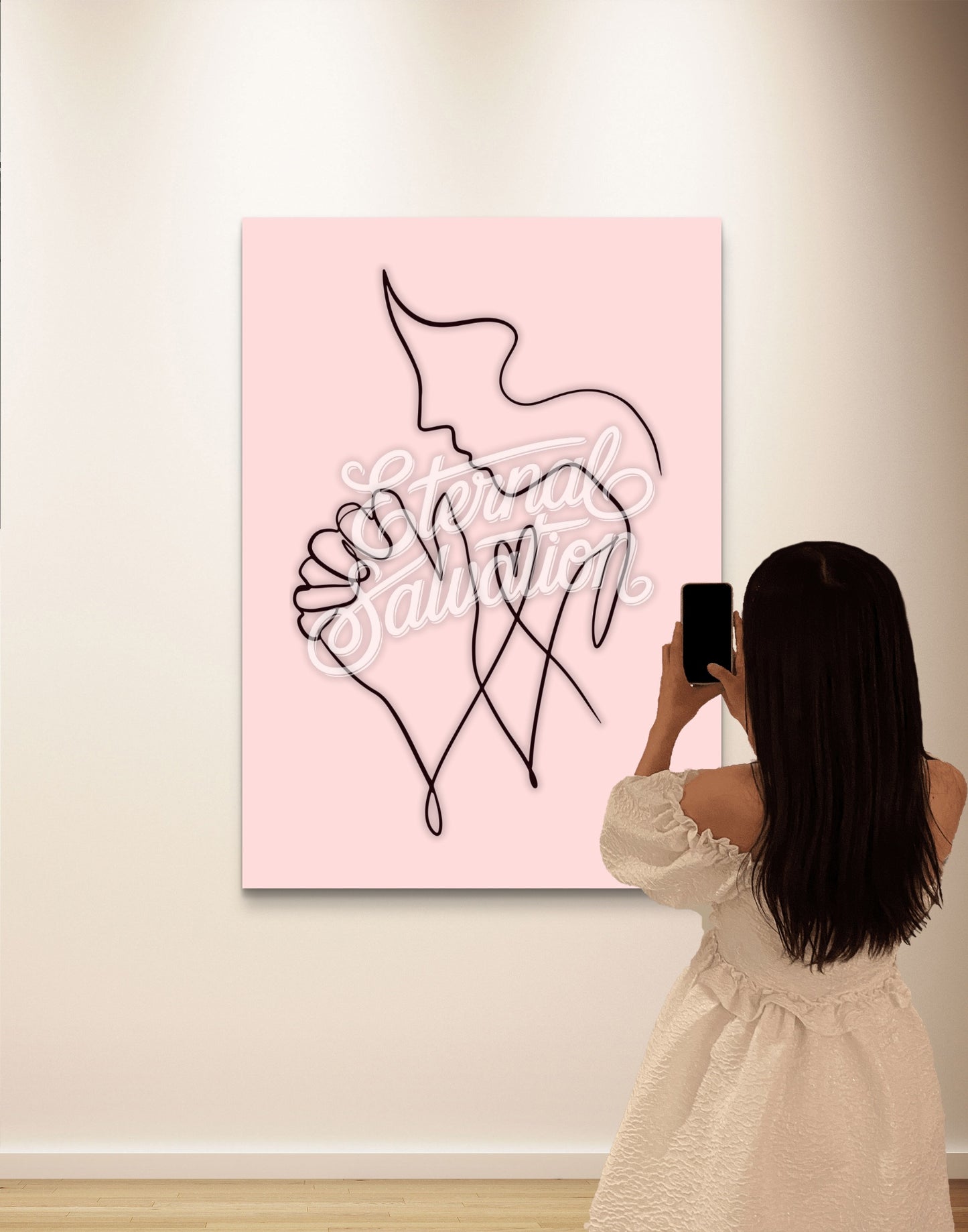 "Eternal Salvation" Art Print: Modern Wall Decor  (Digital Download)