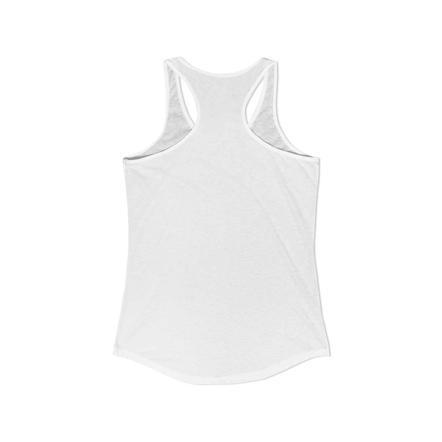 Women's Ideal Racerback Tank "Camping Live for Adventure"