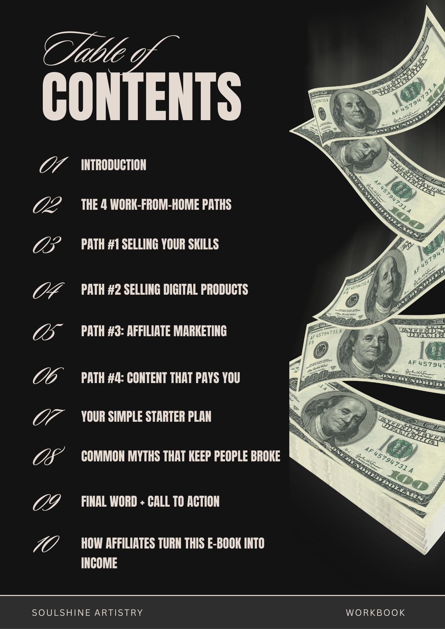 "The Ultimate Extra Cash Success Bundle" E-Book & E-Workbook Set