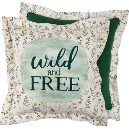 Wild and Free Pillow