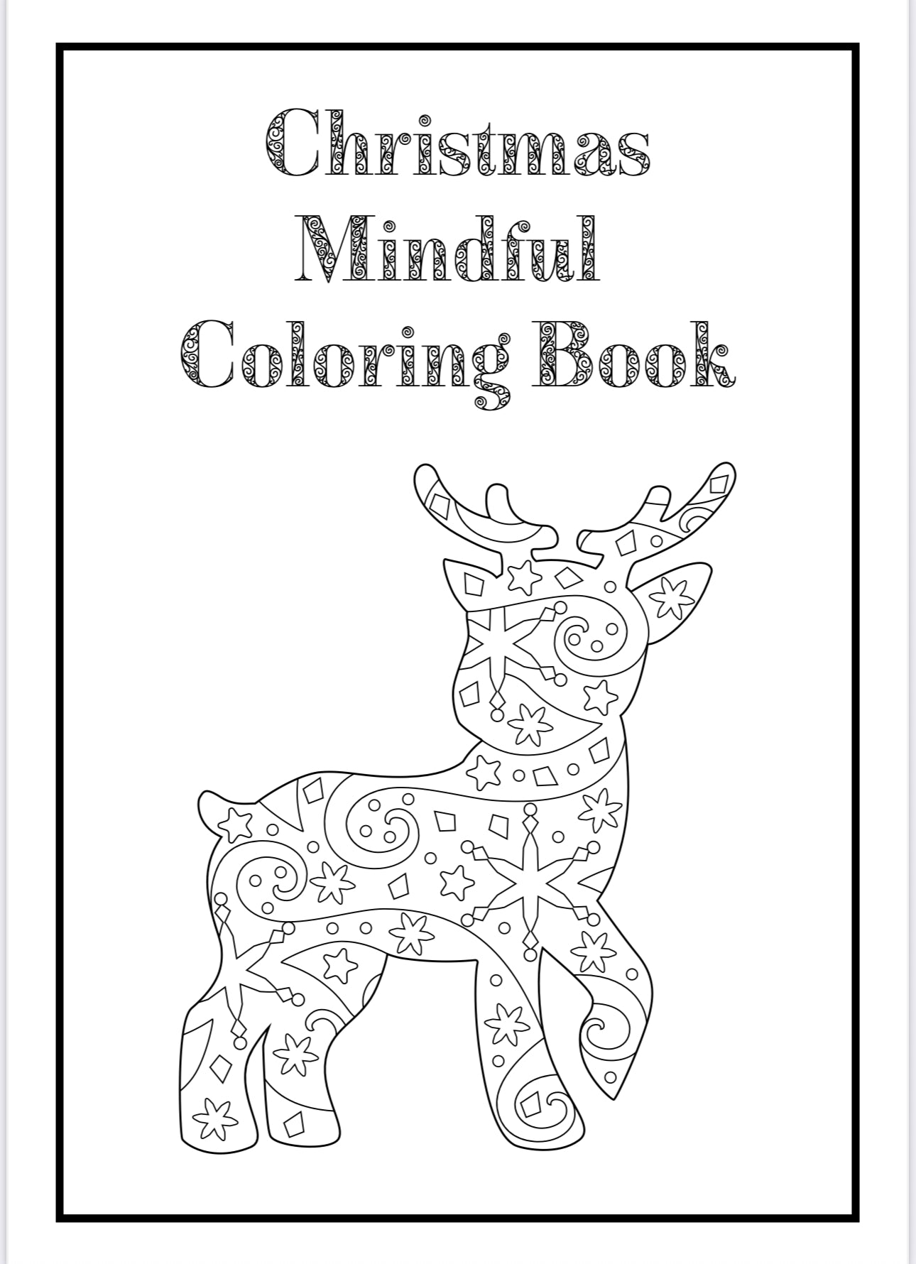 ✨ Christmas Coloring Book Bundle – 5 Digital Downloadable Coloring Books ✨