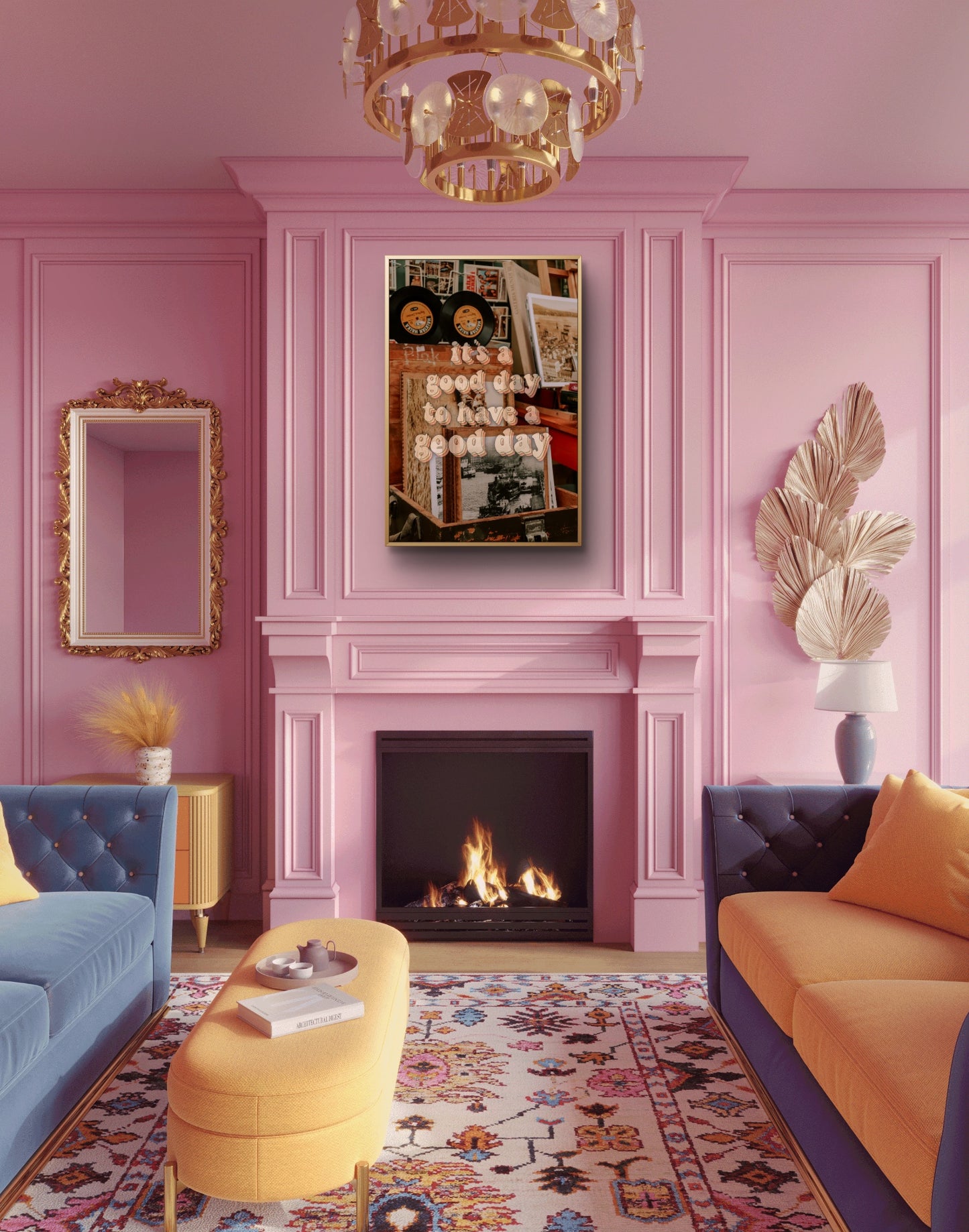"It's a Good Day" Art Print: Modern Wall Decor  (Digital Download)