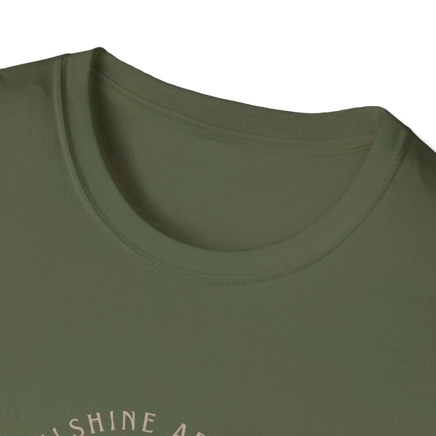 Outdoors Campfire Graphic T-Shirt — 'Soulshine Artistry' Vintage Adventure Tee