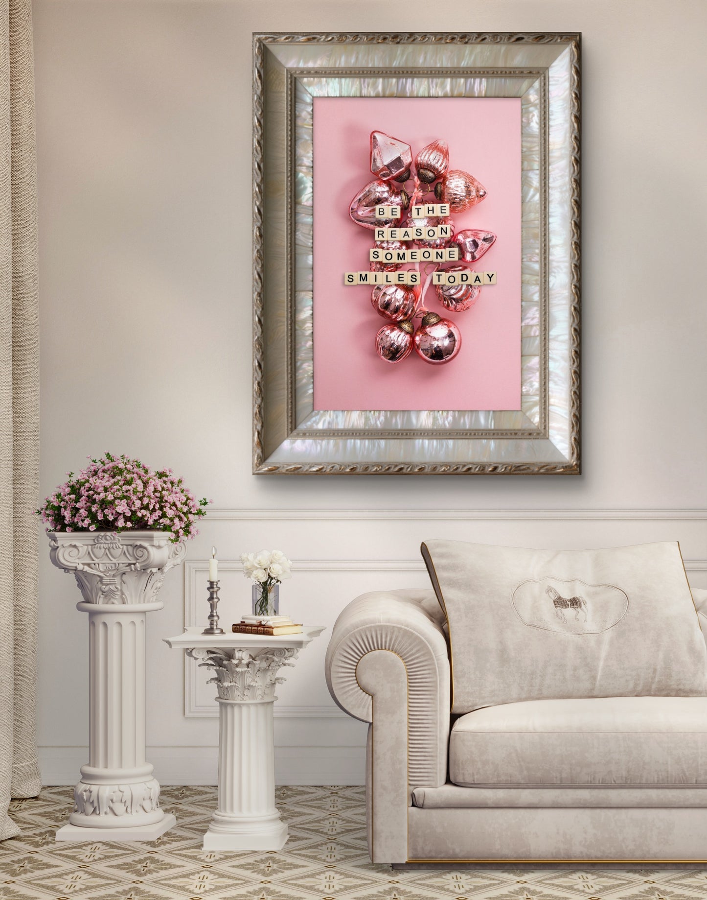 "Be the Reason" Art Print: Modern Wall Decor  (Digital Download)