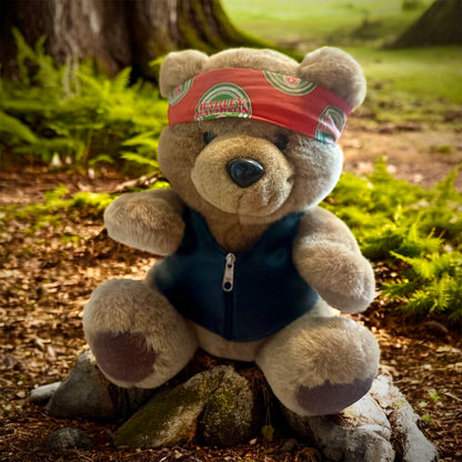 Vintage Harley Davidson Collector Teddy Bear 