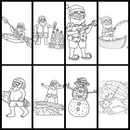 ✨ Christmas Coloring Book Bundle – 5 Digital Downloadable Coloring Books ✨