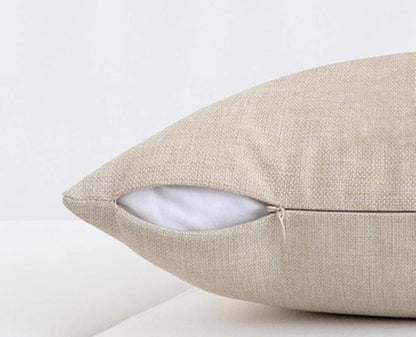 Be Still and Know That I am God Psalm 46:10 Throw Pillow Cover Art Religious Home Decor Quote Bible Scripture Cushion Cover Cotton Linen 18 x 18 Inch