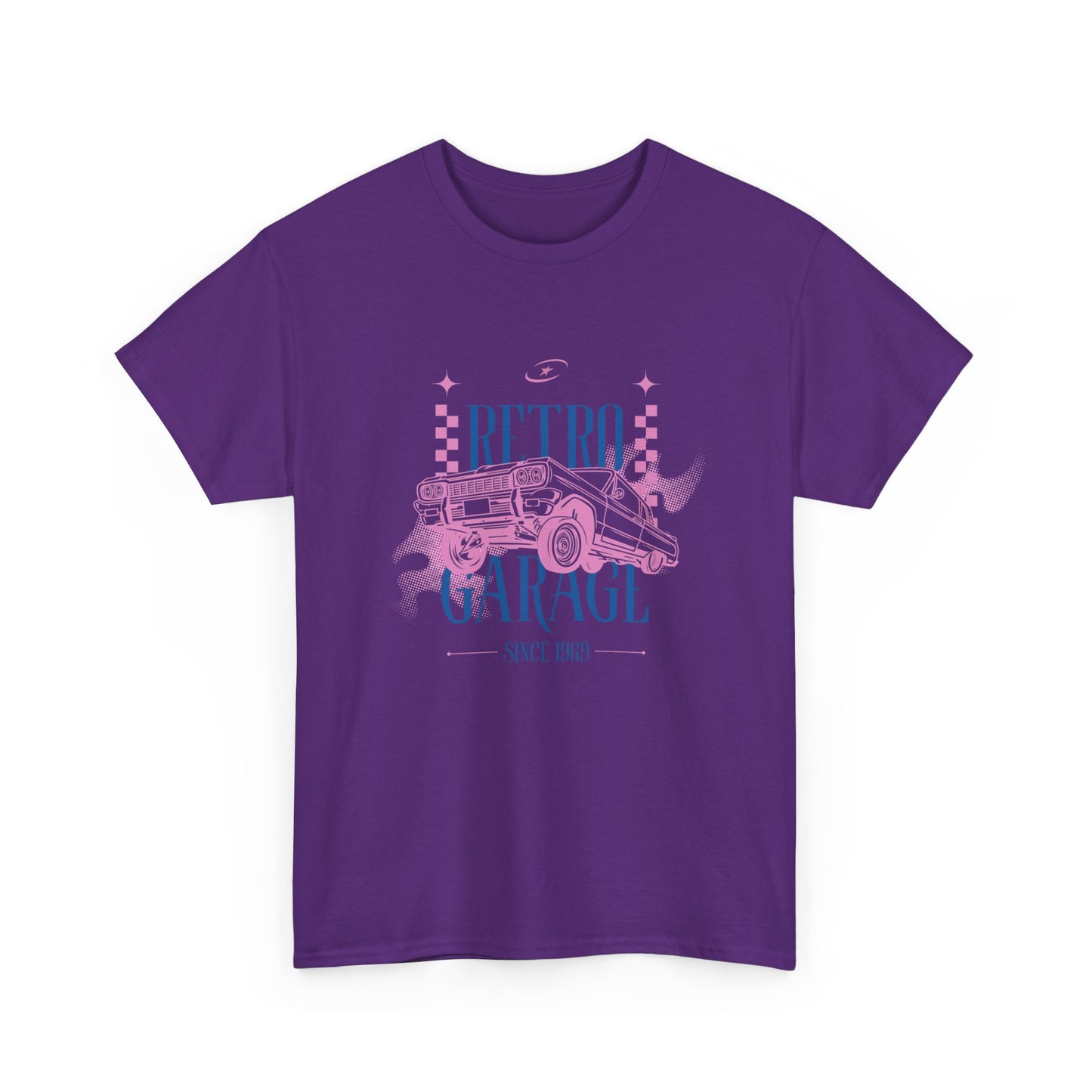 Retro Garage Tee – Vintage Car Mechanic Shirt ("Retro Garage")