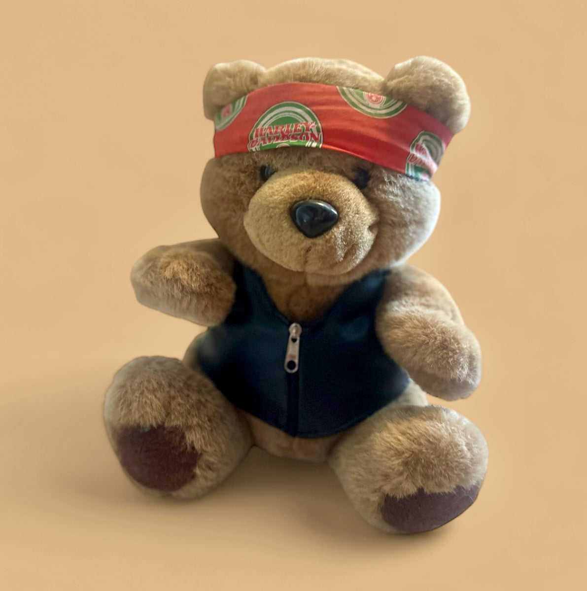 Vintage Harley Davidson Collector Teddy Bear 