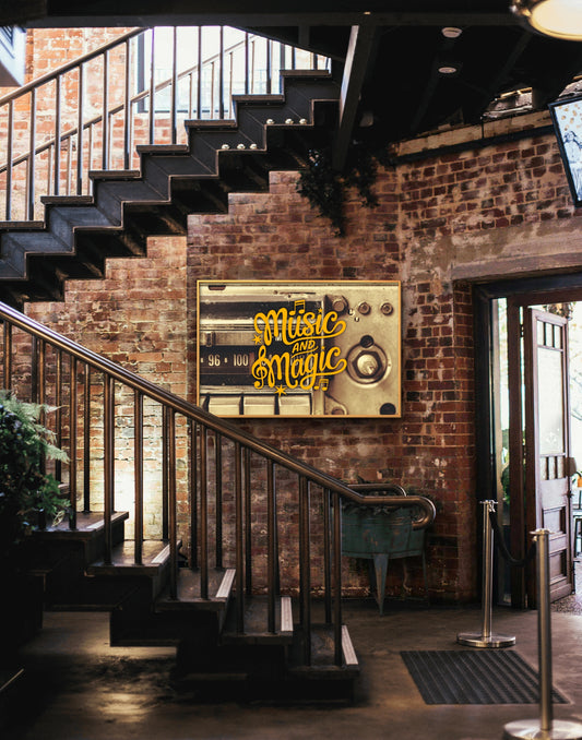 "Music & Magic" Art Print: Modern Wall Decor  (Digital Download)
