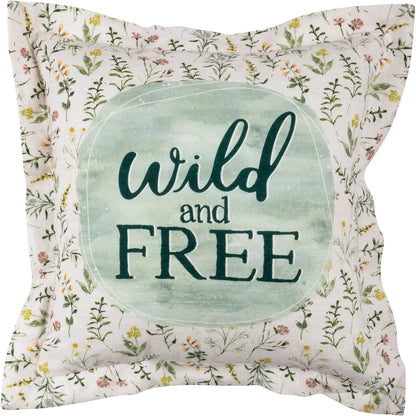 Wild and Free Pillow