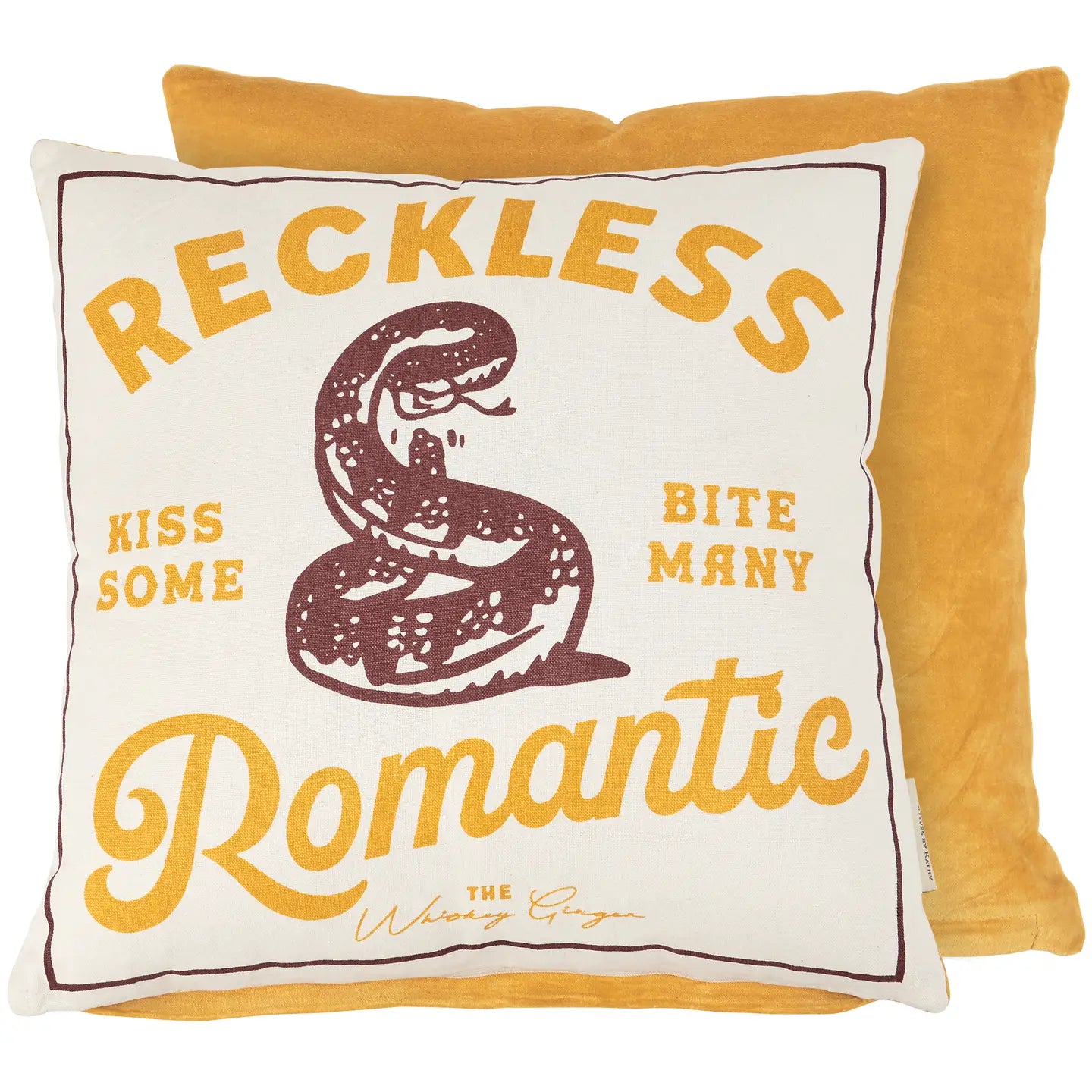 Reckless Romantic Pillow