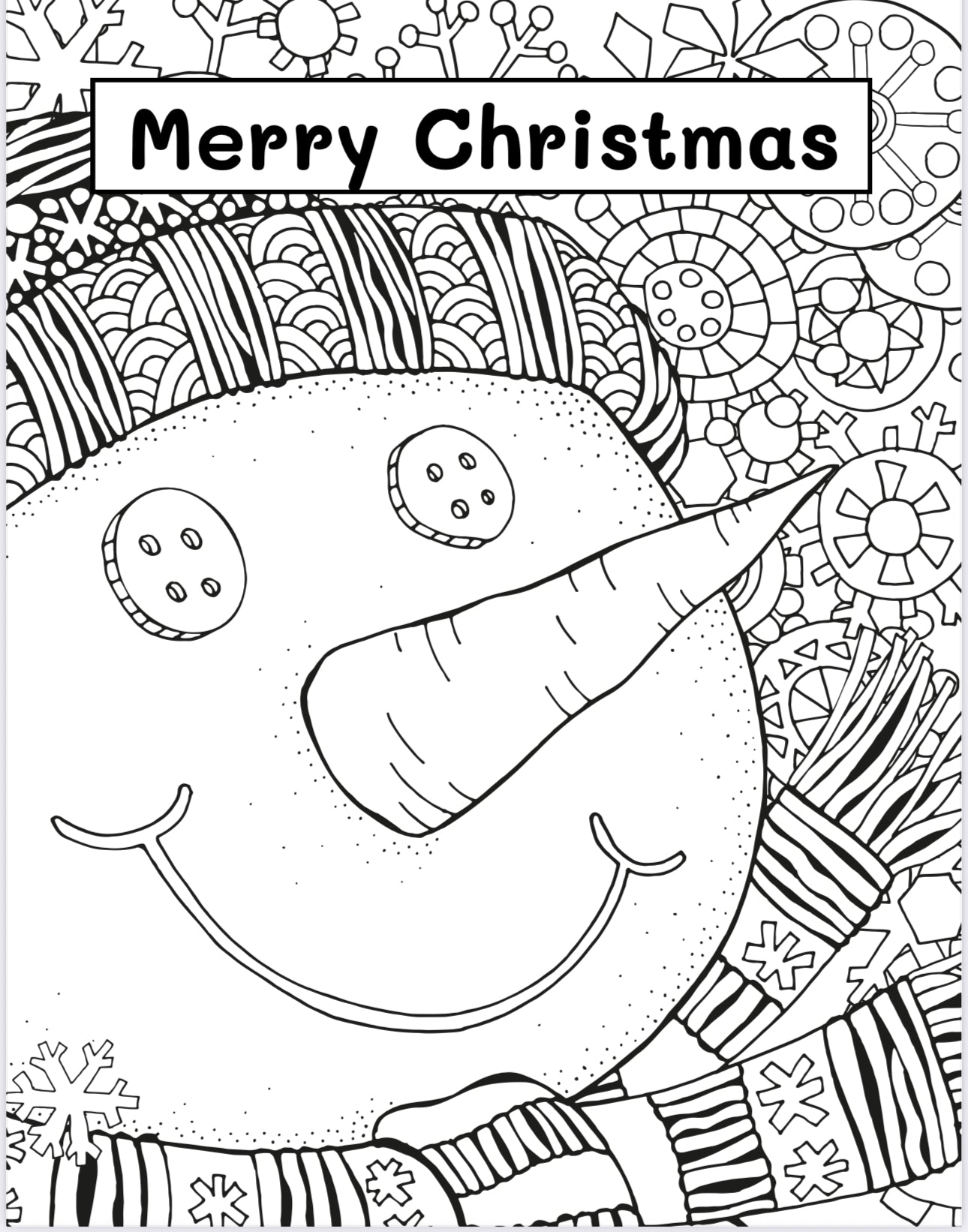 ✨ Christmas Coloring Book Bundle – 5 Digital Downloadable Coloring Books ✨