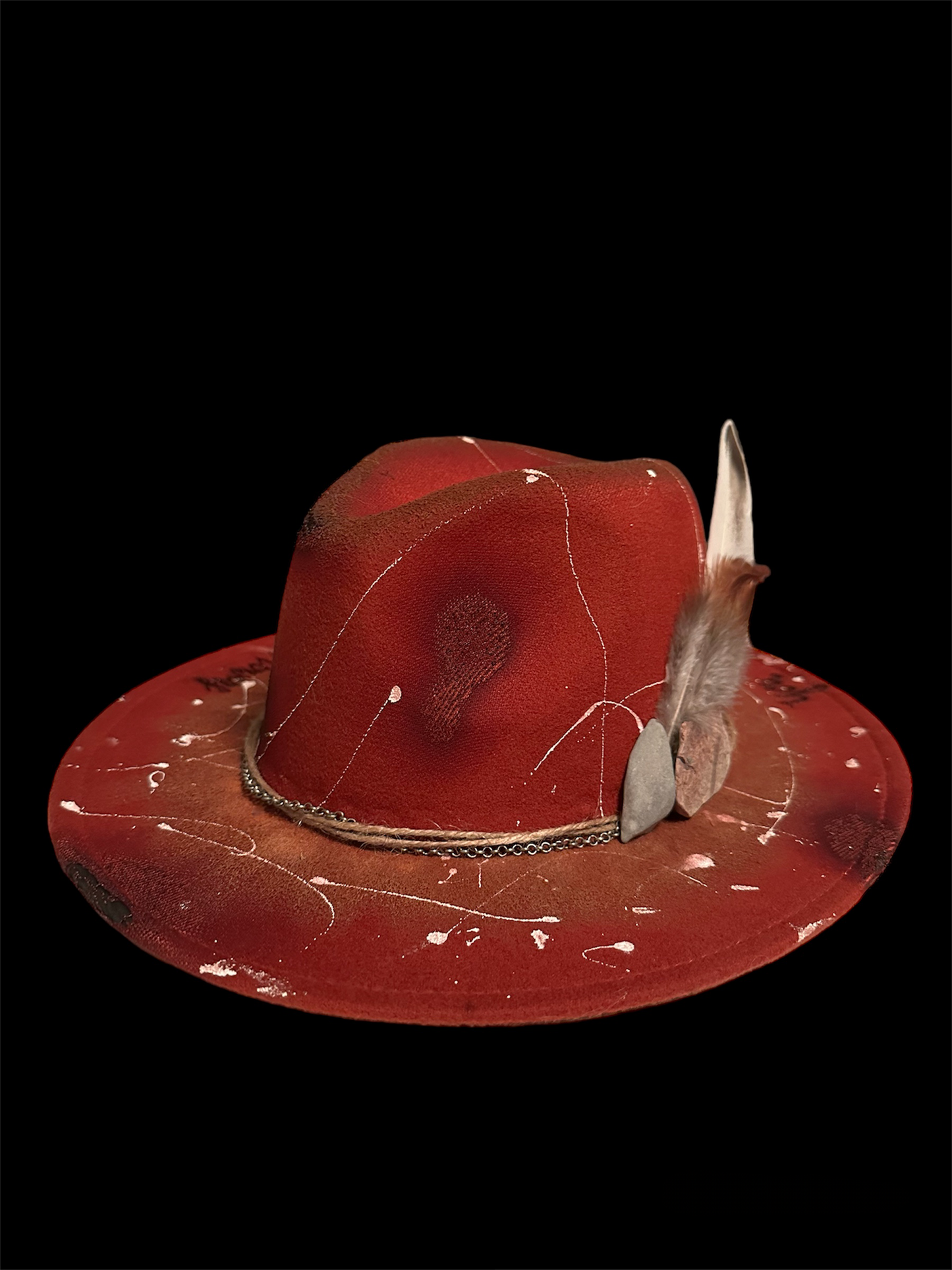 “You Belong Among the Wildflowers” Custom Cowboy Hat