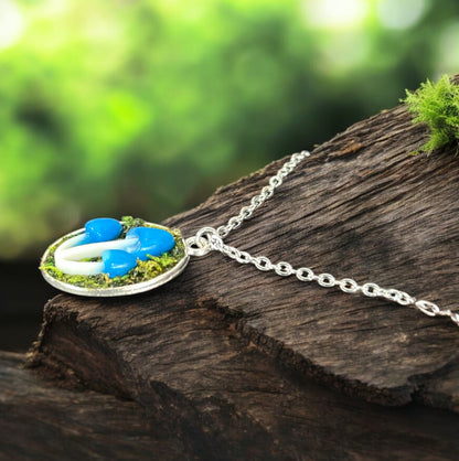 “Enchanted Grove” Mushroom Necklace