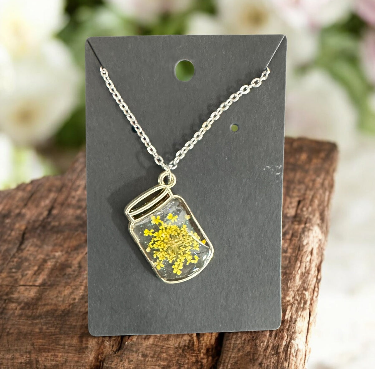 “Sunbeam in a Jar” Necklace