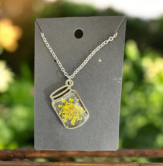 “Sunbeam in a Jar” Necklace