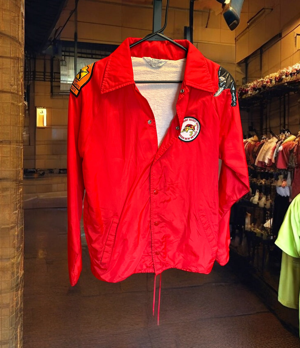 Vintage 1970s Philmont Scout Ranch Nylon Jacket – Cimarron, NM (Size S)