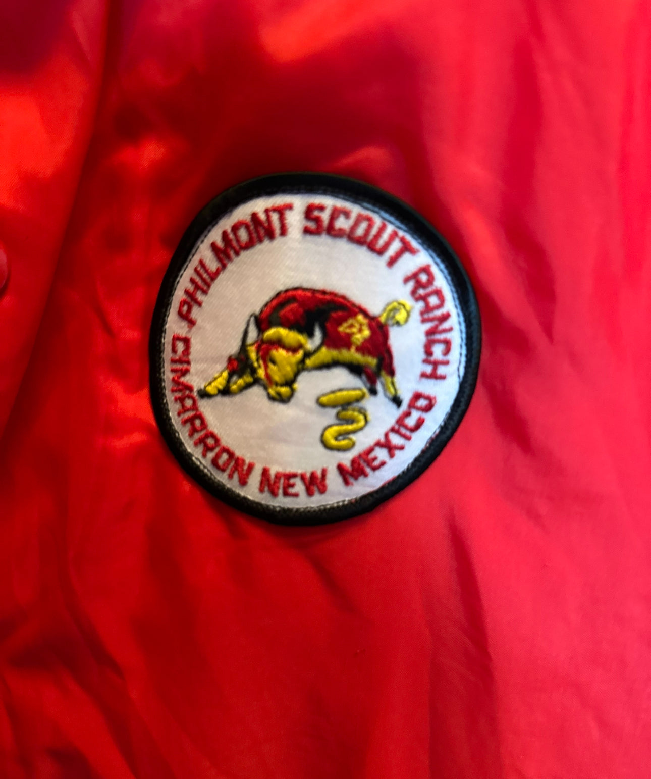 Vintage 1970s Philmont Scout Ranch Nylon Jacket – Cimarron, NM (Size S)