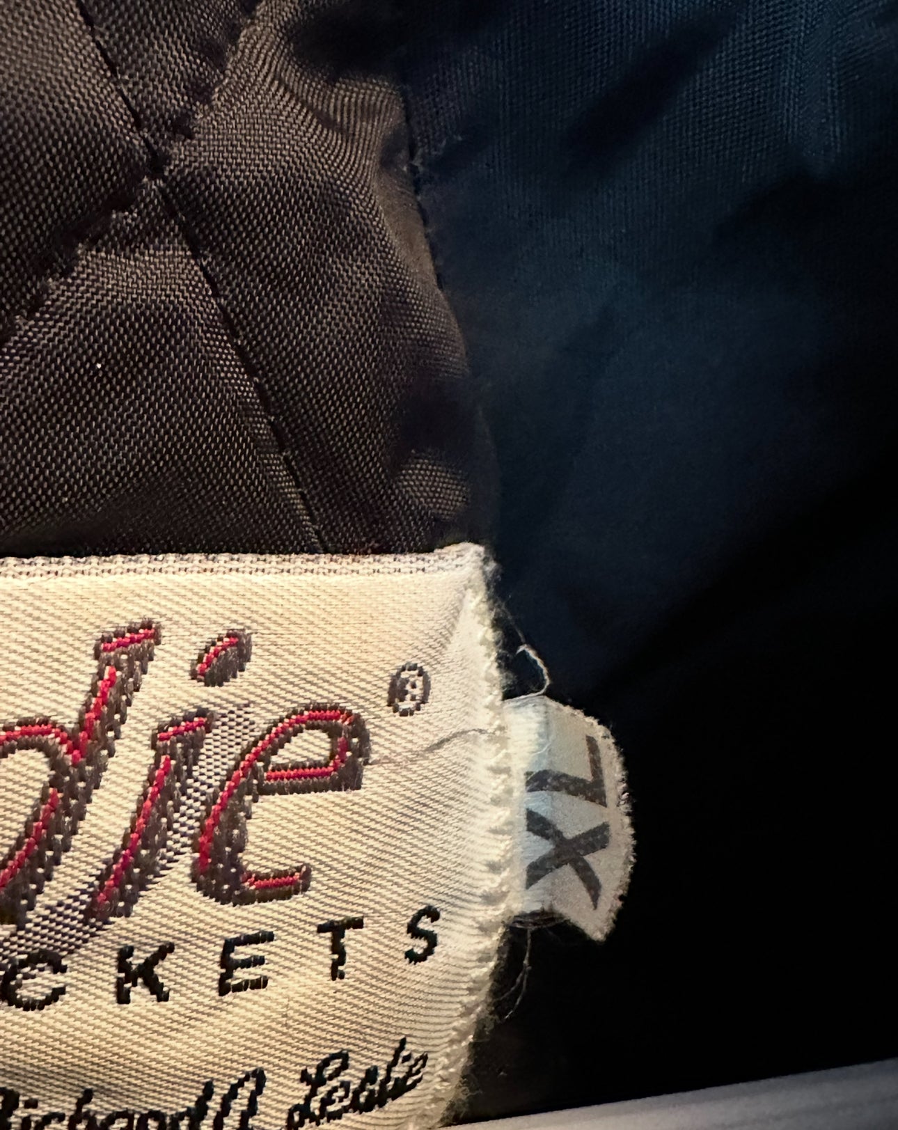 Vintage Birdie “Jackson Band” Satin Varsity Jacket – 1980s Made in USA (XL)