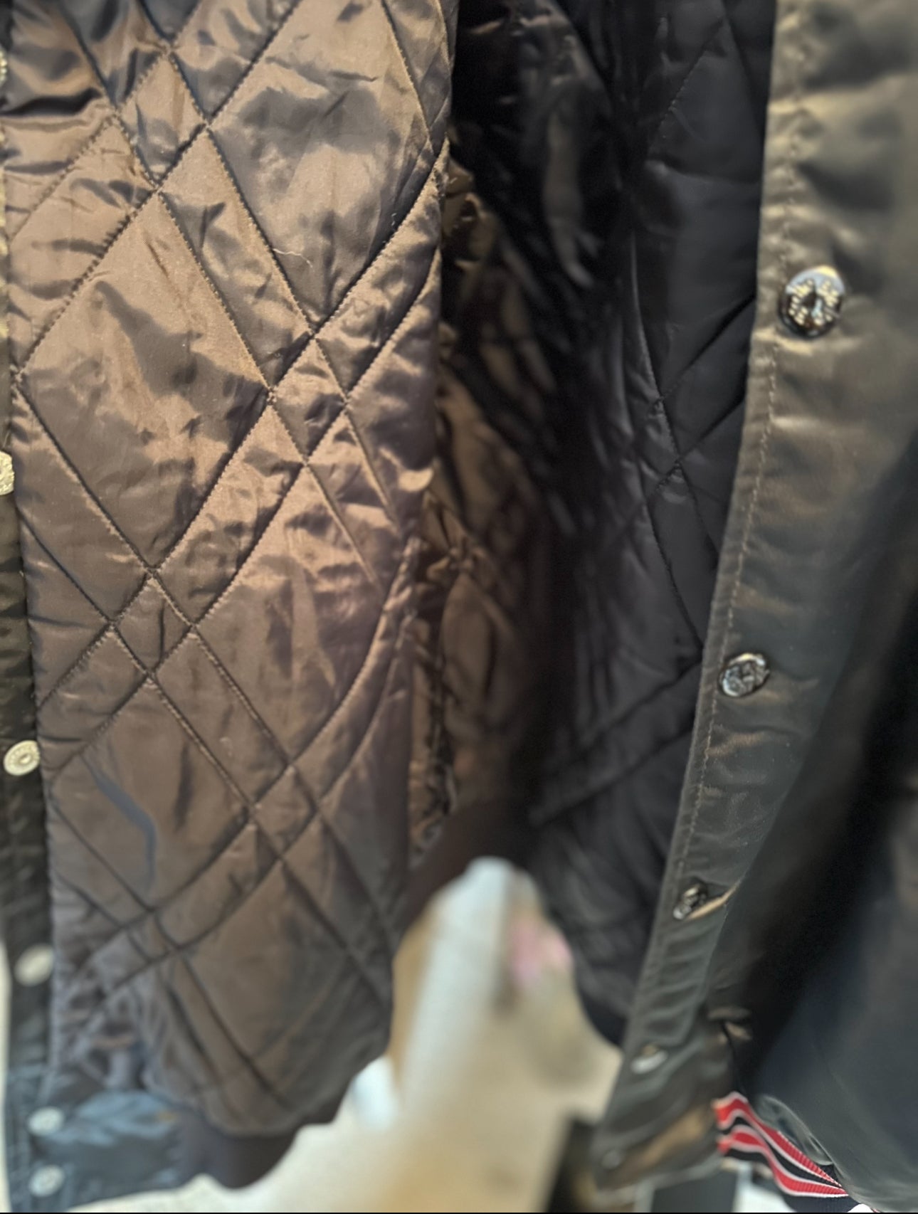 Vintage Birdie “Jackson Band” Satin Varsity Jacket – 1980s Made in USA (XL)