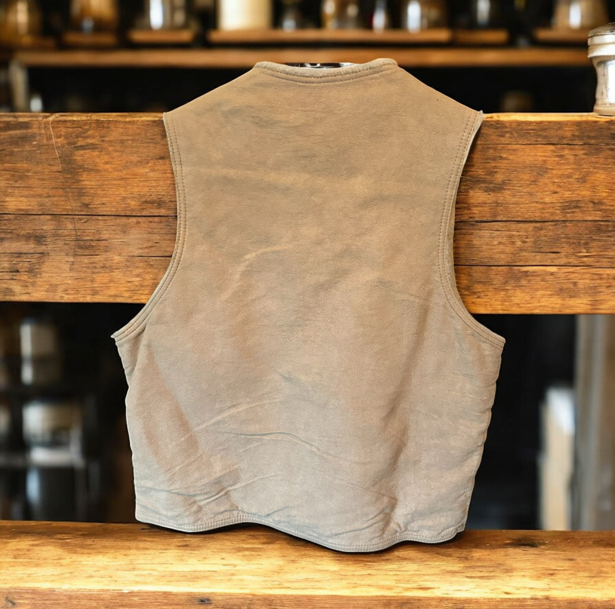 Vintage Levi’s Genuine Suede Leather & Sherpa Vest