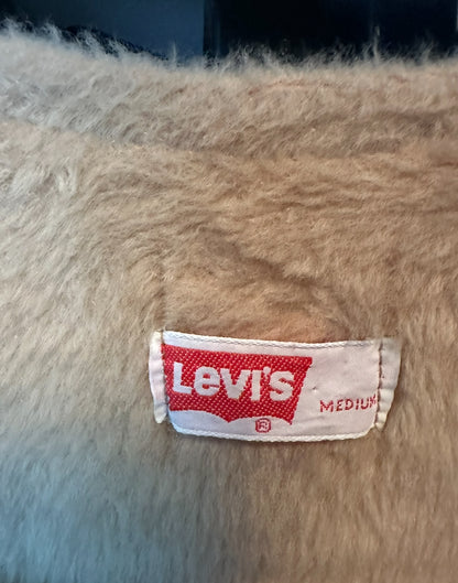 Vintage Levi’s Genuine Suede Leather & Sherpa Vest