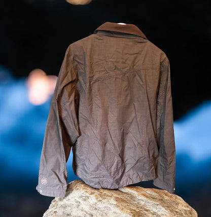 Vintage L.L. Bean Lightweight Windbreaker Jacket – Brown (Size S)