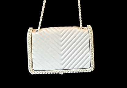ALDO Quilted Chain Crossbody Bag – Ivory White