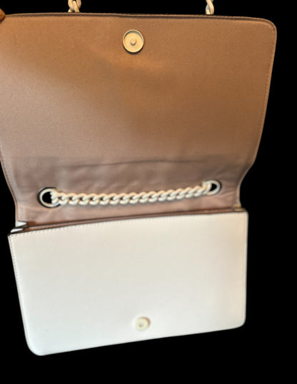 ALDO Quilted Chain Crossbody Bag – Ivory White