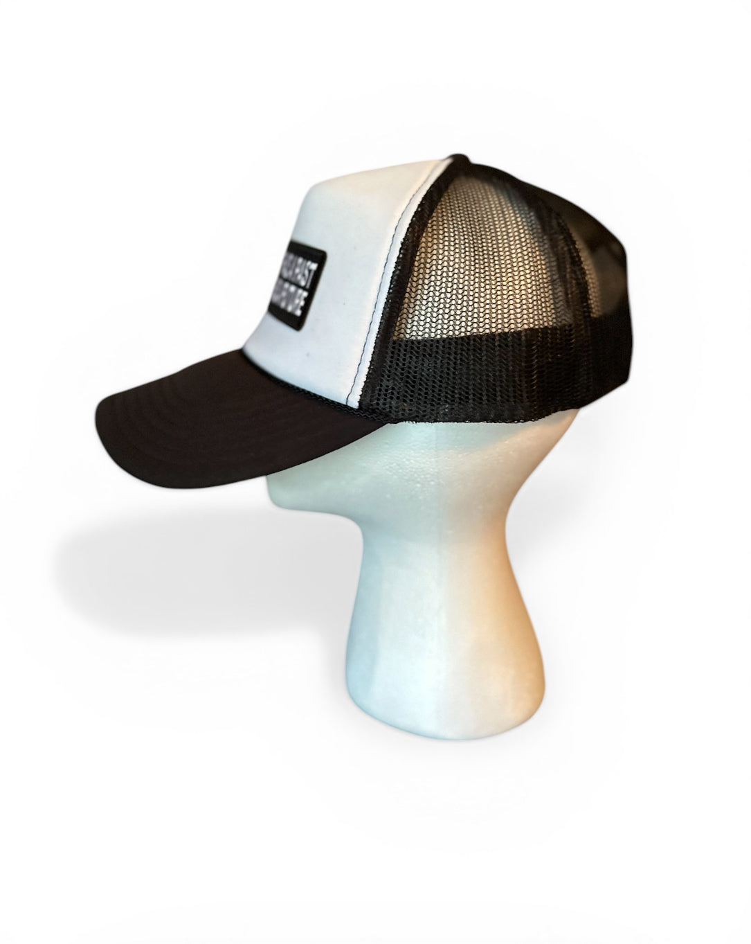 “Every Saint Has a Past Patch Trucker Hat – Inspirational Faith Snapback | OTTO Foam Hat”