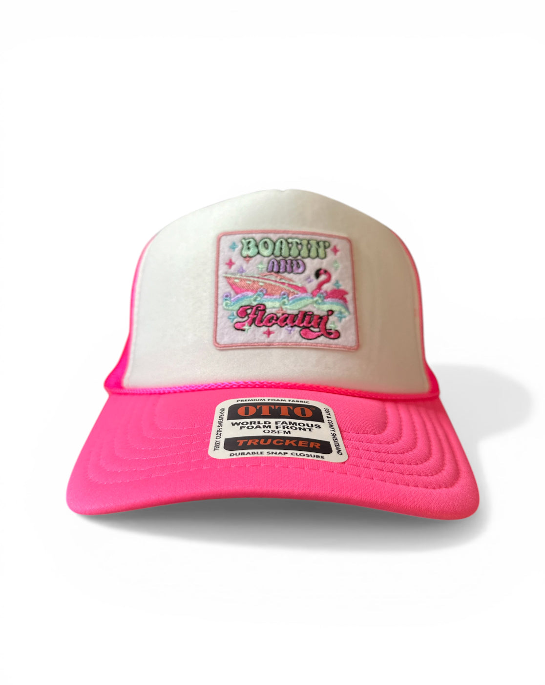 Boatin’ & Floatin’ Vibes Hat – Hot Pink Edition