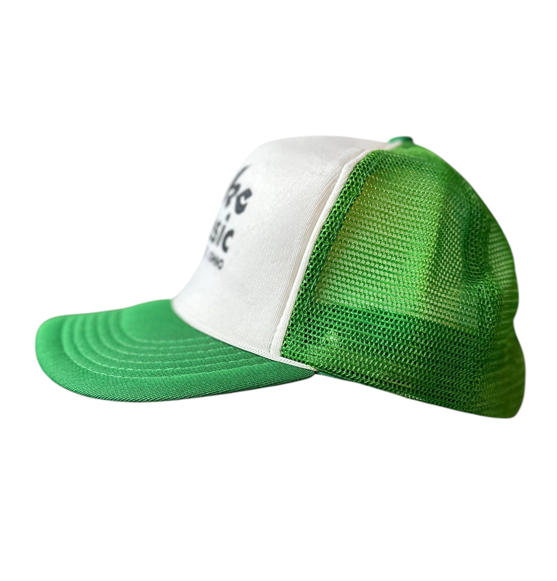 Vintage “Winks Classic” Cincinnati, Ohio Trucker Hat – Green & White Snapback