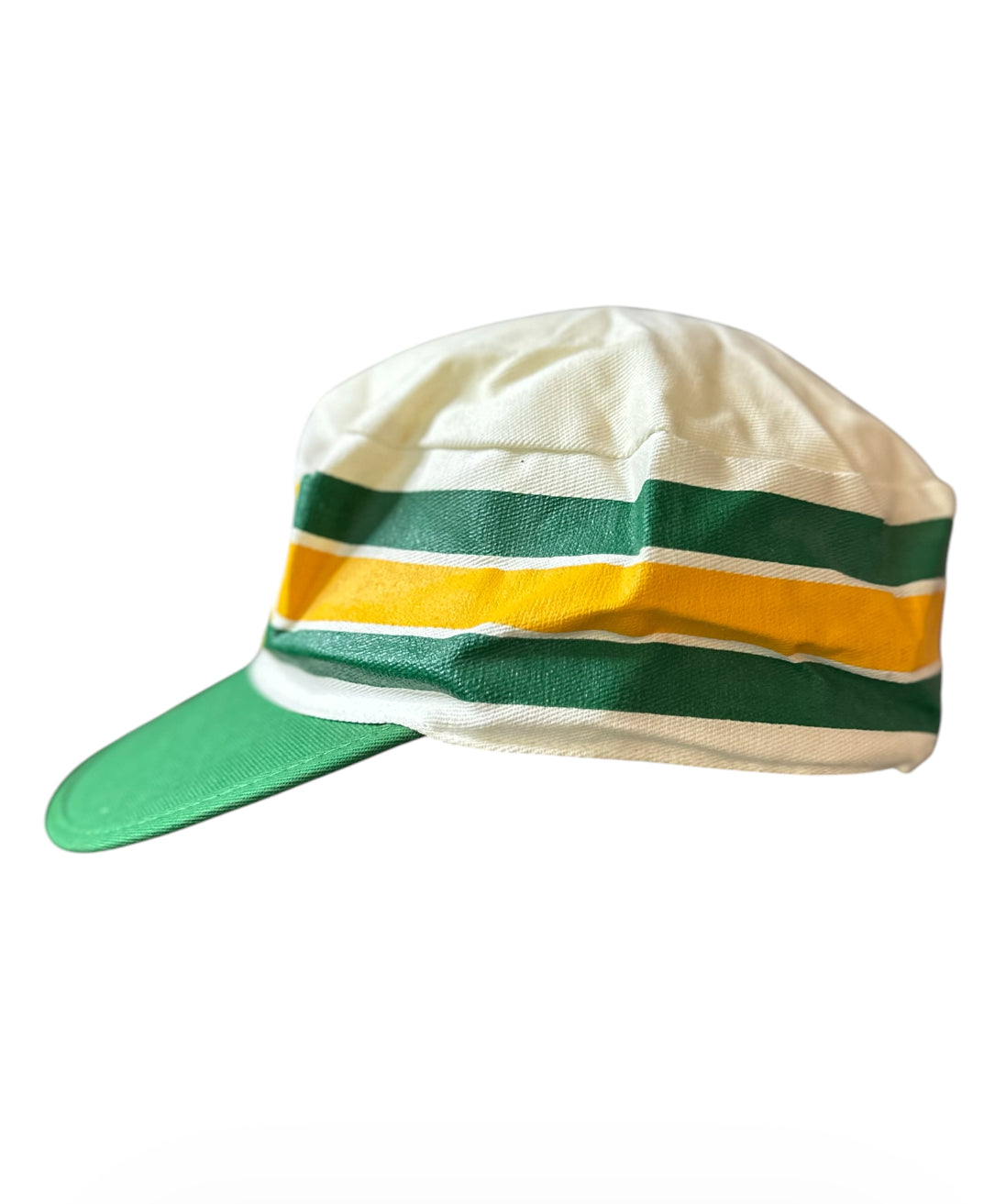 Vintage Edina Hornets Snapback Hat – Green & Gold Retro Cap