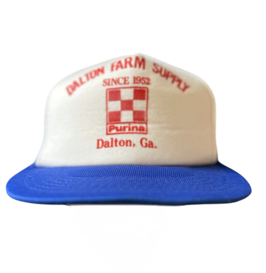 Vintage Dalton Farm Supply Purina Trucker Hat – Dalton, GA Feed & Farm Snapback