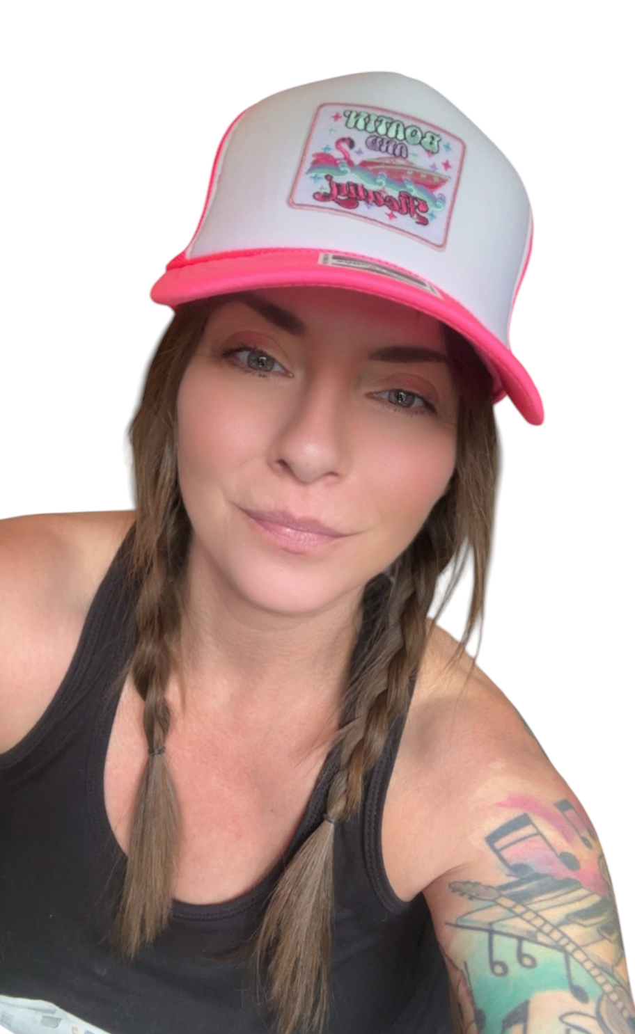 Boatin’ & Floatin’ Vibes Hat – Hot Pink Edition