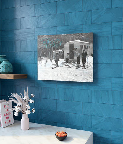 "Tis the Season to be Freezin" Art Print: Modern Wall Decor  (Digital Download)